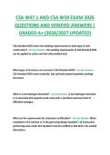CSA W47&period;1 AND CSA W59 EXAM 2026  QUESTIONS AND VERIFIED ANSWERS &vert;  GRADED A&plus; &lpar;2026&sol;2027 UPDATED&rpar; 