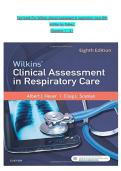 Wilkins&rsquo; Clinical Assessment in Respiratory Care Test Bank &lpar;8th Ed&rpar; &mdash; 2026 Updated &bull; 100&percnt; Exam Prep Guarantee &bull; By Albert J&period; Heuer