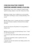 COUN 506 EXAM FOUR COMPLETE QUESTIONS ANSWERS GRADED A PLUS 2026