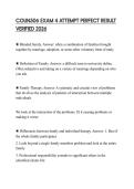 COUN506 EXAM 4 ATTEMPT PERFECT RESULT VERIFIED 2026