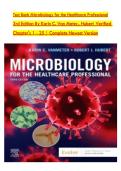 Microbiology for the Healthcare Professional Test Bank &lpar;VanMeter & Hubert&comma; 3rd Ed&rpar; &mdash; 2026 Updated &bull; 100&percnt; Exam Prep Guarantee