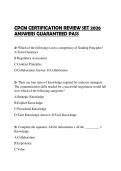 CPCM CERTIFICATION REVIEW SET 2026 ANSWERS GUARANTEED PASS