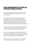 CPCM COMPREHENSIVE TEST PAPER 2026 COMPLETE ANSWERS ACCURATE