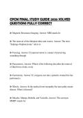 CPCM FINAL STUDY GUIDE 2026 SOLVED QUESTIONS FULLY CORRECT