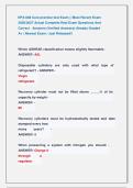 EPA 608 Core practice test Exam &vert;&vert; Most Recent Exam  2026&sol;2027 Actual Complete Real Exam Questions And             Correct   Answers &lpar;Verified Answers&rpar; Already Graded                     A&plus; &vert; Newest Exam &vert; Just Released&excl;&excl;