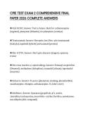 CPJE TEST EXAM 2 COMPREHENSIVE FINAL PAPER 2026 COMPLETE ANSWERS