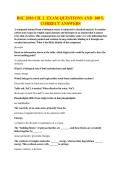 BSC 2010 CH&period; 2 EXAM QUESTIONS AND 100&percnt; CORRECT ANSWERS