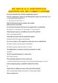 BSC 2010 CH&period; 16&comma; 17&comma; 18 REVIEWEXAM QUESTIONS AND 100&percnt; CORRECT ANSWERS