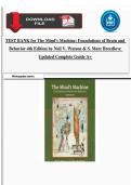 TEST BANK for The Mind's Machine&colon; Foundations of Brain and Behavior 4th Edition by Neil V&period; Watson & S&period; Marc Breedlove Updated Complete Guide A&plus;