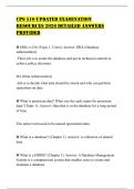 CPS 510 UPDATED EXAMINATION RESOURCES 2026 DETAILED ANSWERS PROVIDED