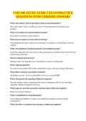 CMN 548 -STUDY GUIDE 5 EXAM PRACTICE QUESTIONS WITH VERIFIED ANSWERS