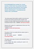 NC LIFE INSURANCE Exam Complete Test &comma; Practice  Questions&comma; Verified Answer Key&comma; and Study Guide &lpar;2026  Edition&rpar; &vert;&vert; Most Recent Exam 2026-2027 Actual Complete  Real Exam Questions And Correct Answers &lpar;Verified   Answers&rpar;  Already Graded  A&plus; &vert; Guaranteed S