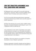 CRIS TEST PRACTICE ASSESSMENT 2026 FULL QUESTIONS