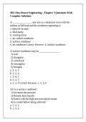 3B2 Absa Power Engineering - Chapter 3 Questions With Complete Solutions
