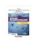 Test bank For Applied Pathophysiology for the Advanced Practice Nurse 2nd Edition by Lucie Dlugasch&semi; Lachel Story Chapter 1-14 &vert; 9781284255614