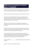 N480 Exam &num;1 questions & answers rated A&plus; 2025&sol;2026