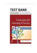 Test Bank Concepts for Nursing Practice &lpar;4TH Ed&rpar; by Jean Giddens 2026&sol;2027  STUVIA