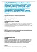 Spring 2026 ABMDI Registry Review Exam Study Guide PDF &vert; American Board of Medicolegal Death Investigators Registry Certification Prep &vert;  Verified Registry Review Practice Questions with Detailed Rationales &vert; Forensic Death Investigation&comma; Scene Procedures