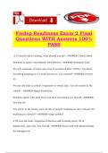 Fisdap Readiness Exam 2 Final Questions WITH Answers 100&percnt; PASS