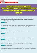Nsg 121 Health Assessment - Herzing Exam 4 Study Guide 2026 Updated Exam Questions & Answers With Detailed Rationales &vert; Instant Pdf Download