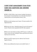 CVENT EVENT MANAGEMENT EXAM STUDY GUIDE 2026 QUESTIONS AND ANSWERS GRADED A&plus;