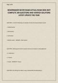 BOILERMAKER NCCER EXAM ACTUAL EXAM 2026-2027 COMPLETE 300 QUESTIONS AND VERIFIED SOLUTIONS LATEST UPDATE THIS YEAR&period;pdf