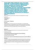 Spring 2026 CARN Certification Exam Prep Study Guide PDF &vert; Certified Addiction Registered Nurse Practice Questions and Answers with Detailed Rationales &vert; Substance Use Disorders&comma; Detoxification&comma; Recovery&comma; Counseling&comma; Pharmacologic Treatment & Patient Care