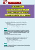 NUR 210 Exam 4  Principles of Pharmacology &ndash; Galen Updated Exam Q&A 2026 &vert; Trusted Flashcards Used by Top Scoring Students