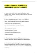 CWEL & CANS STUDY GUIDE ACTUAL ASSESSMENT 2026 100&percnt; CORRECT&period;