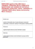 BUSFIN 3500 Legal Env of Bus &lpar;OSU&rpar; Exam 1  &vert;NEWEST VERSION WITH COMPLETE  QUESTIONS AD CORRECTR DETAILD  ANSWERSVERIFIED 100&percnt; GRADED A&plus;  BRAND NEWOhio State University Main Campus