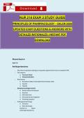 NUR 210 EXAM 3 STUDY GUIDE PRINCIPLES OF PHARMACOLOGY &ndash; GALEN 2026 UPDATED EXAM QUESTIONS & ANSWERS WITH DETAILED RATIONALES &vert; INSTANT PDF DOWNLOAD