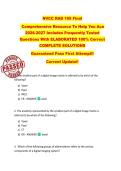 NVCC RAD 105 Final  Comprehensive Resource To Help You Ace  2026-2027 Includes Frequently Tested  Questions With ELABORATED 100&percnt; Correct  COMPLETE SOLUTIONS  Guaranteed Pass First Attempt&excl;&excl;  Current Update&excl;&excl;