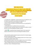 NVCC RAD 105 Final  Comprehensive Resource To Help You Ace 2026-2027  Includes Frequently Tested Questions With ELABORATED  100&percnt; Correct COMPLETE SOLUTIONS  Guaranteed Pass First Attempt&excl;&excl;  Current Update&excl;&excl; 