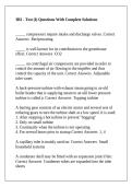 3B2 - Test &lpar;I&rpar; Questions With Complete Solutions