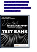 Test Bank for Dental Radiography Principles and Techniques&comma; 6th Edition&comma; by Joen Iannucci&comma; Laura Howerton&vert;9780323695503&vert;All Chapters 1-35&vert; LATEST