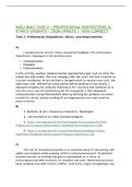 WGU D663 TASK 2 &vert; PROFESSIONAL DISPOSITIONS & ETHICS INSIGHTS &vert; 2026 UPDATE &vert; 100&percnt; CORRECT