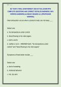 IEC YEAR 3 FINAL EXAM NEWEST 2026 ACTUAL EXAM WITH  COMPLETE QUESTIONS AND CORRECT DETAILED ANSWERS &lpar;100&percnt;  VERIFIED ANSWERS&rpar; &vert;ALREADY GRADED A&plus;&vert; &vert;&vert;PROFESSOR  VERIFIED&vert;&vert;