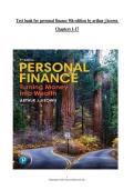 Test Bank for Personal Finance 9th Edition by Arthur J&period; Keown &vert; Chapters 1&ndash;17 Complete &vert; Exam-Ready & Fully Updated