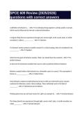 PACKAGE DEAL &colon; SPCE 609 EXAM
