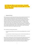 Act III Mission Memo Lab Instructions&lowbar; Scientific Reasoning - Arizona State University BIO 181 &vert; New Update 2026&sol;2027&period;