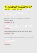NRTC NAVEDTRA 14300A ASN 5 EXAM QUESTIONS & ANSWERS &lpar;VERIFIED&rpar; &vert; LATEST UPDATE 2026&sol;2027 &vert; GRADED A&plus; &vert; GUARANTEED PASS&period;