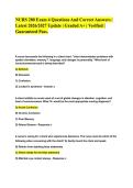 NURS 280 Exam 4 Questions And Correct Answers &vert; Latest 2026&sol;2027 Update &vert; Graded A&plus; &vert; Verified &vert; Guaranteed Pass&period;