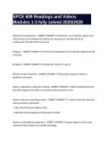 SPCE 609 Readings and Videos Modules 1-3 fully solved 2025-2026