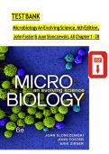 Test bank for microbiology an evolving science 3rd edition john foster joan slonczewski Chapter 1-28