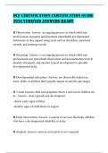 DCF CERTIFICATION CERTIFICATION GUIDE 2026 VERIFIED ANSWERS READY