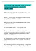 DCF CERTIFICATION COMPREHENSIVE TEST PAPER 2026 DETAILED SOLUTIONS GUARANTEED