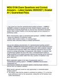 WGU D184 Exam Questions and Correct Answers &ndash; Latest Update 2026&sol;2027 &vert; Graded A&plus; &vert; Guaranteed Pass&period;