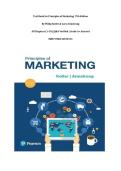 Test Bank for Principles of Marketing 17th Edition By Philip Kotler & Gary Armstrong &vert;All Chapters &lpar;1&ndash;20&rpar; &vert;Q&A Verified &vert; Grade A&plus; Assured &vert;ISBN 9780134492513