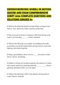 DEFENSIVEDRIVING WHEELS IN MOTION QUIZZES AND EXAM COMPREHENSIVE SCRIPT 2026 COMPLETE QUESTIONS AND SOLUTIONS GRADED A&plus;