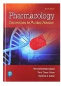 Pharmacology&colon; Connections to Nursing Practice 4th Edition Adams Urban Test Bank